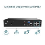NET VIDEO RECORDER 4CH POE+/VIGI NVR1004H-4P TP-LINK - Image 2