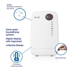 HUMIDIFIER WITH IONIZER/CA-607W CLEAN AIR OPTIMA - Image 3