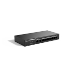 DAHUA Switch|DAHUA|10-Port Economical Gigabit PoE Switch with 8-Port PoE|Type L2|SG1010LP