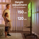 TV SET ACC MOBILE STAND/32-65"/BLACK TS1351-B ONKRON - Image 4