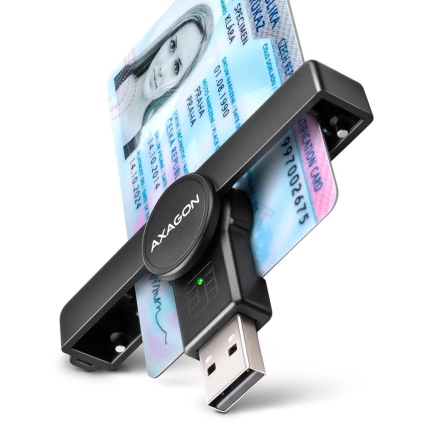 AXAGON CARD READER POCKET SMARTCARD/USB2.0 CRE-SMPA AXAGON