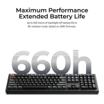 KEYBOARD WRL V6 ULTRA/BLACK V6U-D1 KEYCHRON - Image 5