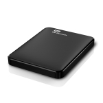 External HDD WESTERN DIGITAL Elements Portable 1TB USB 3.0 Colour Black WDBUZG0010BBK-WESN - Image 3