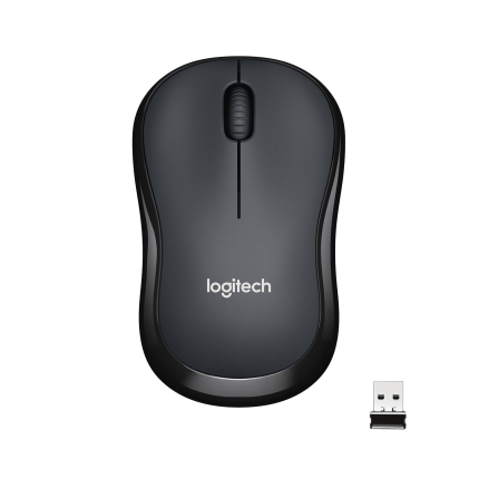 LOGITECH MOUSE USB OPTICAL WRL M220/SILENT B/G 910-004878 LOGITECH