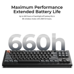 KEYBOARD WRL V3 ULTRA/BLACK V3U-D4 KEYCHRON - Image 5