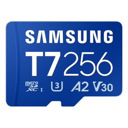 SAMSUNG MEMORY MICRO SDXC T7 256GB/V30 MB-MB256T/WW SAMSUNG
