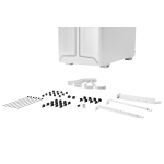 Case BE QUIET PURE BASE 501 DX MidiTower Case product features Transparent panel Not included ATX MicroATX MiniITX Colour White BGW77 - Image 8