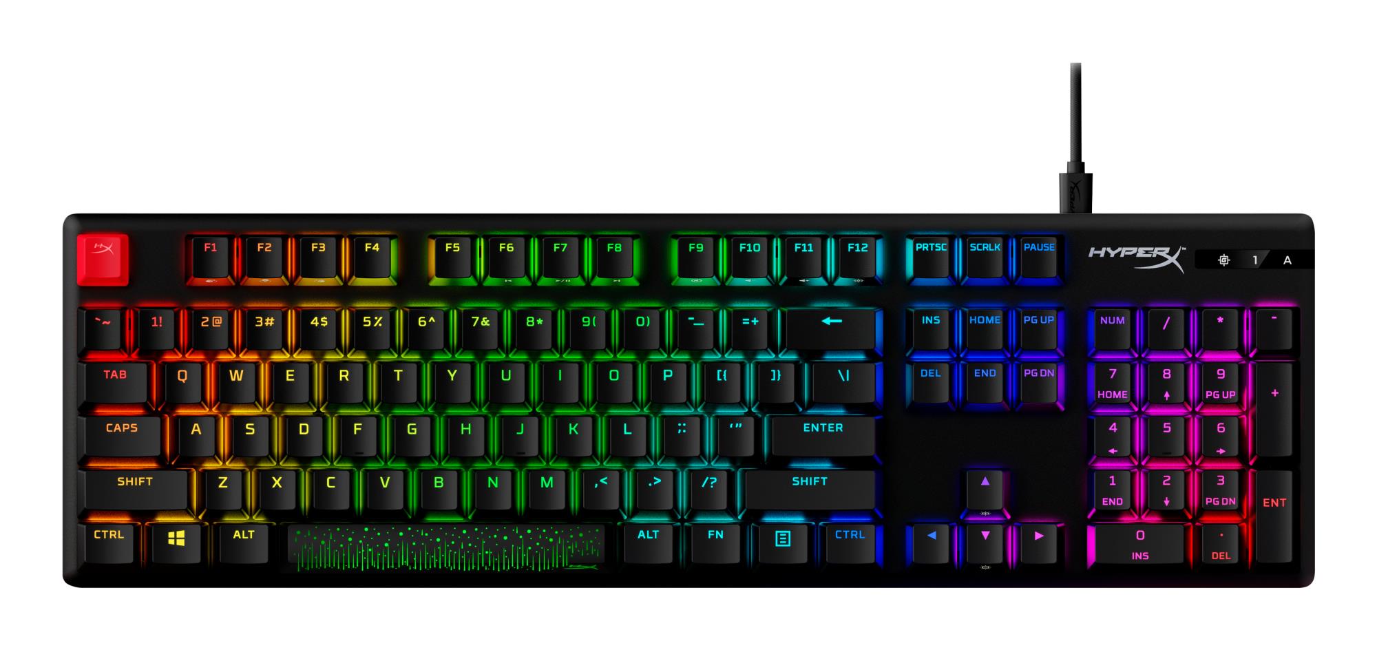 a9c2c49c-5a68-4066-8c13-bfb1a99da932 KEYBOARD ALLOY ORIGINS PBT HX/RED 639N3AA#ABA HYPERX - Image 1