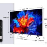 TCL TV Set|TCL|75 "|4K Ultra HD|3840 x 2160 pixels|Flat|16:9|QLED|75P8K