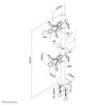 TV SET ACC DESK MOUNT BLACK/10-24" FPMA-D700DV NEOMOUNTS - Image 6