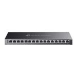 TP-LINK Switch|TP-LINK|Omada|TL-SG2016P|16x10Base-T / 100Base-TX / 1000Base-T|PoE+ ports 8|120 Watts|TL-SG2016P