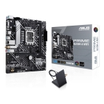 Mainboard ASUS Intel H610 LGA 1700 micro ATX RAM DDR5-SDRAM 2xSlots Wi-Fi Yes Bluetooth Yes 2xNumber of M.2 (M) slots PRIMEH610M-AWIFI