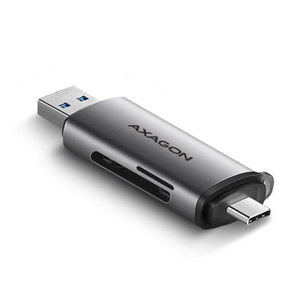AXAGON MEMORY READER USB-C+USB3.2 2SL/SD/MICROSD CRE-SAC AXAGON