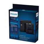 Vacuum Cleaner Accessory PHILIPS Battery and charger Model XV1797/01 Black For  XC6552, XC6553, XC6557, XC7053, XC7055, XC7057, XC8053, XC8054, XC8055, XC8057, XW9382, XW9383, XW9384, XW9385, XW9463, XW9465 XV1797/01