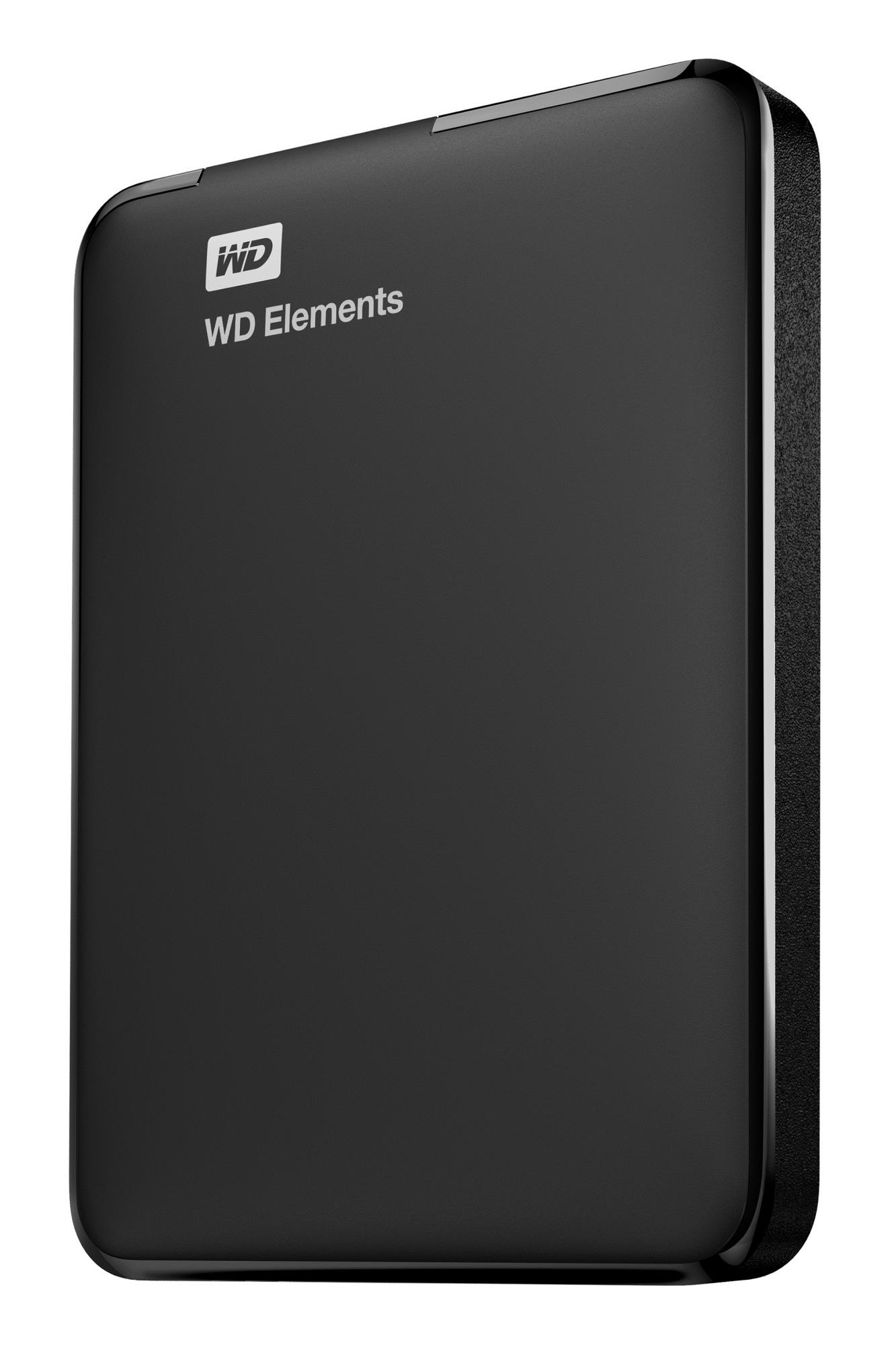adc2b5bc-f55d-4401-828c-8964c63fc33e External HDD WESTERN DIGITAL Elements Portable 4TB USB 3.0 Colour Black WDBU6Y0040BBK-WESN - Image 1