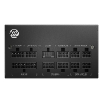 Power Supply MSI 850 Watts Efficiency 80 PLUS GOLD PFC Active MAGA850GLPCIE5 - Image 2