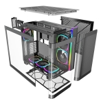 Case MONTECH KING 95 PRO (B) MidiTower Not included ATX MicroATX MiniITX Colour Black KING95PRO(B) - Image 9