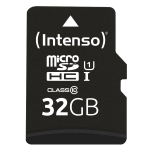 INTENSO MEMORY MICRO SDHC 32GB UHS-I/W/ADAPTER 3423480 INTENSO