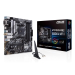 Mainboard ASUS AMD B550 SAM4 MicroATX Memory DDR4 Memory slots 4 2xPCI-Express 3.0 1x 1xPCI-Express 4.0 16x 2xM.2 1x15pin D-sub 1xDVI-D 1xHDMI 2xAudio-In 1xAudio-Out 6xUSB 3.2 1xPS/2 1xRJ45 PRIMEB550M-AWIFIII