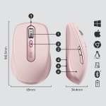 MOUSE USB LASER WRL MX/ANYWHERE3 910-005990 LOGITECH - Image 6