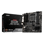 Mainboard MSI AMD B550 SAM4 MicroATX 2xPCI-Express 3.0 1x 2xM.2 1xPCI-Express 4.0 16x Memory DDR4 Memory slots 4 1x15pin D-sub 1xHDMI 1xDisplayPort 2xUSB 2.0 4xUSB 3.2 1xPS/2 1xRJ45 3xAudio port B550MPRO-VDHWIFI