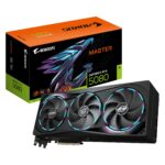 GIGABYTE Graphics Card|GIGABYTE|NVIDIA GeForce RTX 5080|16 GB|GDDR7|256 bit|PCIE 5.0 16x|GPU 2617 MHz|Dual Slot Fansink|1xHDMI|3xDisplayPort|GV-N5080AORUSM-16GD1.0