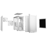 Case BE QUIET PURE BASE 501 MidiTower Not included ATX MicroATX MiniITX Colour White BG075 - Image 4