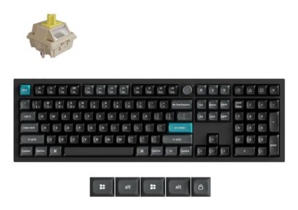 KEYCHRON KEYBOARD WRL Q6 ULTRA/BLACK Q6U-M4 KEYCHRON