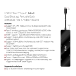 NB ACC DOCKING STATION 6IN1/USB-C 100W CSV-1584 CLUB3D - Image 12