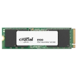 SSD CRUCIAL E100 1TB M.2 NVMe 3D NAND Write speed 3000 MBytes/sec Read speed 5000 MBytes/sec CT1000E100SSD8