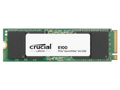 SSD CRUCIAL E100 1TB M.2 NVMe 3D NAND Write speed 3000 MBytes/sec Read speed 5000 MBytes/sec CT1000E100SSD8