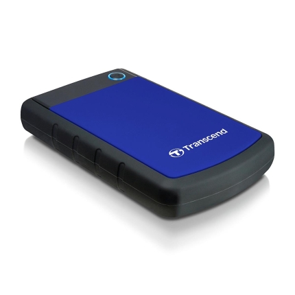 External HDD TRANSCEND StoreJet 2TB USB 3.0 Colour Blue TS2TSJ25H3B