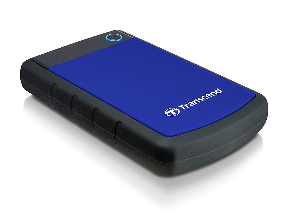 bb57e575-d862-4040-8688-ff2562ed3b67 External HDD TRANSCEND StoreJet 2TB USB 3.0 Colour Blue TS2TSJ25H3B - Image 1