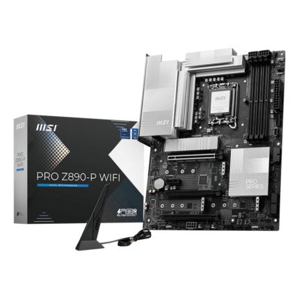 MSI Mainboard|MSI|Intel Z890|LGA1851|ATX|Memory DDR5|Memory slots 4|1xPCI-Express 4.0 1x|2xPCI-Express 4.0 4x	|1xPCI-Express 5.0 16x|4xM.2|1xHDMI|1xDisplayPort|4xUSB 2.0|3xUSB 3.2|1xUSB-C|1xUSB-C w/Thunderbolt|1xPS/2|1xRJ45|3xAudio port|PROZ890-PWIFI