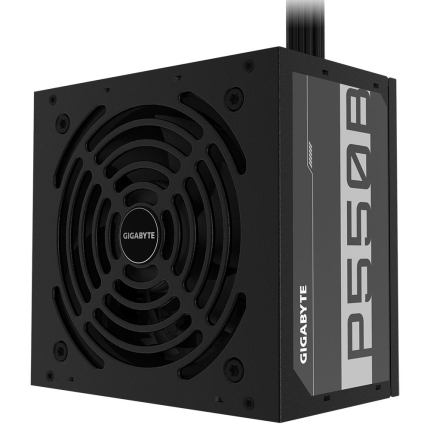GIGABYTE Power Supply|GIGABYTE|550 Watts|Efficiency 80 PLUS BRONZE|PFC Active|MTBF 100000 hours|P550B