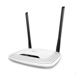 TP-LINK Wireless Router|TP-LINK|Wi-Fi 4 (802.11n)|Data speed 300 Mbit/s|Ethernet WAN Yes|WAN connection type RJ-45|Ethernet LAN Yes|4xLAN ports|TL-WR841N