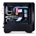 Case LIAN LI LANCOOL III MidiTower Case product features Transparent panel ATX EATX MicroATX MiniITX Colour Black G99.LAN3RX.00 - Image 7