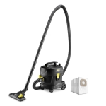 Vacuum Cleaner KARCHER Input power 850 W Dust capacity 11 L Drum vacuum Cleaning type Dry Dust container Dust bag Colour Black 1.527-214.0