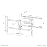 TV SET ACC WALL MOUNT/WL40-550BL18 NEOMOUNTS - Image 17