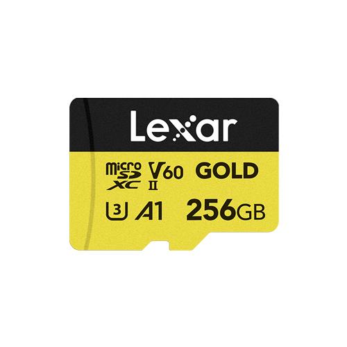 bf7b0e9a-9346-4062-871f-8bf31b998e5d MEMORY MICRO SDXC 256GB UHS-II/GOLD LMSGOLD256G-BNNNG LEXAR - Image 1