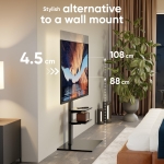 TV SET ACC FLOOR STAND /32-65"/BLACK TS5550-B ONKRON - Image 5