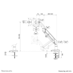 MONITOR ACC DESK MOUNT 17-32"/DS70-810BL1 NEOMOUNTS - Image 20