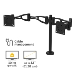 MONITOR ACC ARM DUAL/PROFESSIONAL 8041701 FELLOWES - Image 3