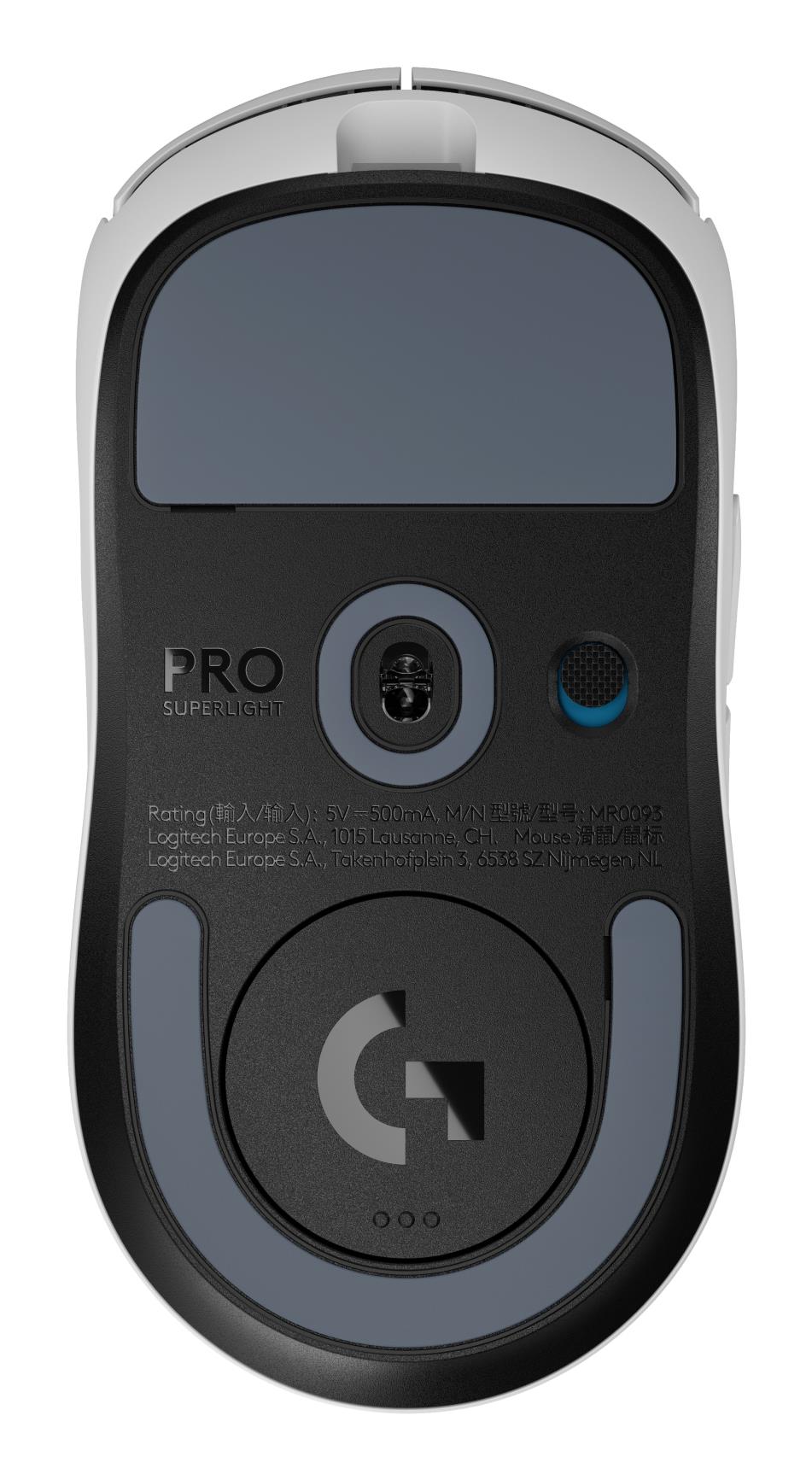 c25d70b9-ba99-4bf9-ad53-c655235b3dae MOUSE USB OPTICAL G PRO X SUP/LIGHT2 WHT 910-006638 LOGITECH - Image 1