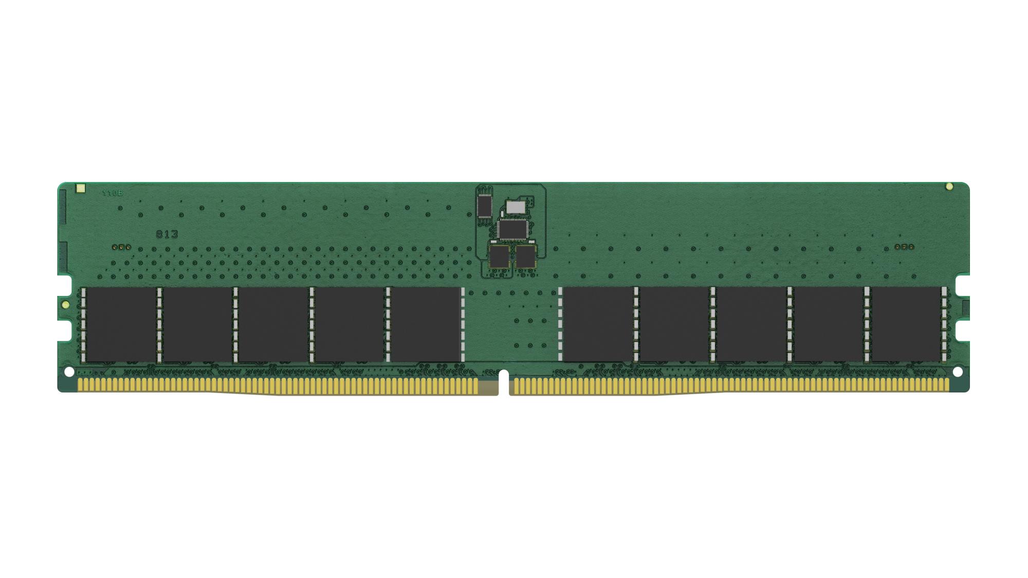 c269fd9c-c386-42f2-b985-79907bee8b65 KINGSTON Server Memory Module|KINGSTON|DDR5| 48 GB|Unregistered (unbuffered)|CL 46|1.1 V|288-pin DIMM|KSM56E46BD8KM-48HM - Image 1