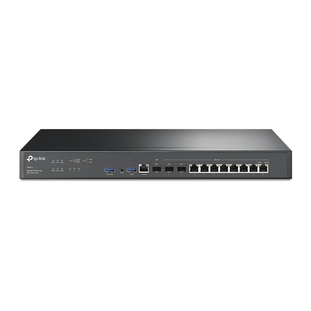 c26dded1-5fc7-4b9e-bc8d-b90a1ed4eaa9 TP-LINK NET ROUTER 1G 8PORT VPN/OMADA ER8411 TP-LINK - Image 1