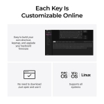 KEYBOARD WRL V2 MAX RGB/CARBON BLACK V2M-D4 KEYCHRON - Image 5