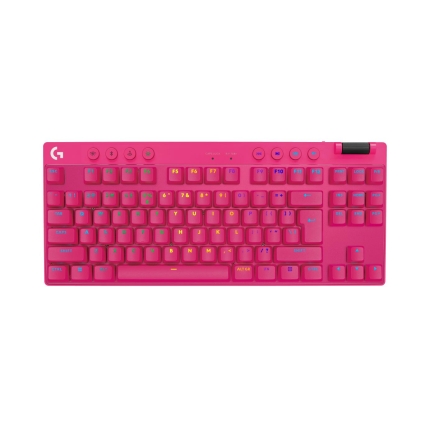 KEYBOARD WRL PRO X TKL/PINK 920-012159 LOGITECH