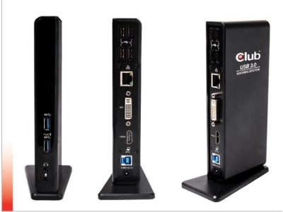 NB ACC DOCKING STATION/USB CSV-3242HD CLUB3D