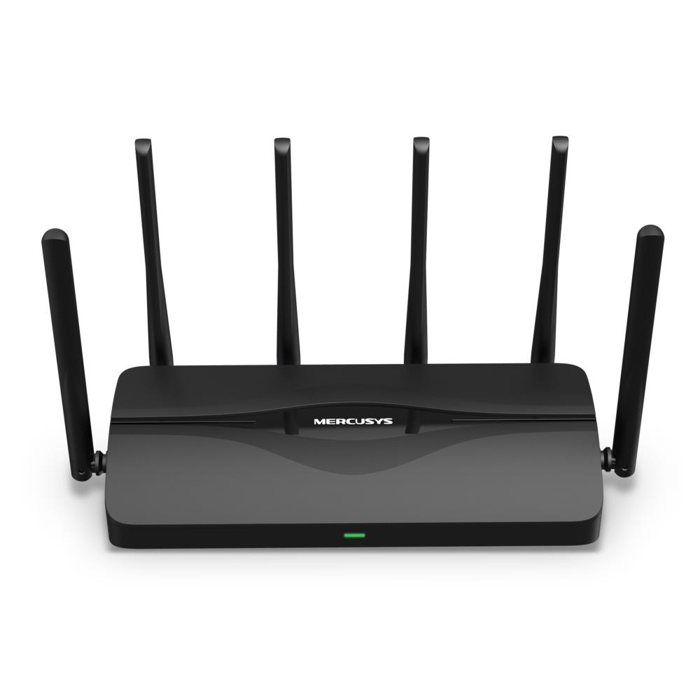 c75f41d0-7b42-4451-a7be-009708fb1bfd Wireless Router MERCUSYS Router IEEE 802.11a/b/g IEEE 802.11n IEEE 802.11ac IEEE 802.11ax 3x2.5GbE LAN WAN ports 1 Number of antennas 6 MR47BE - Image 1